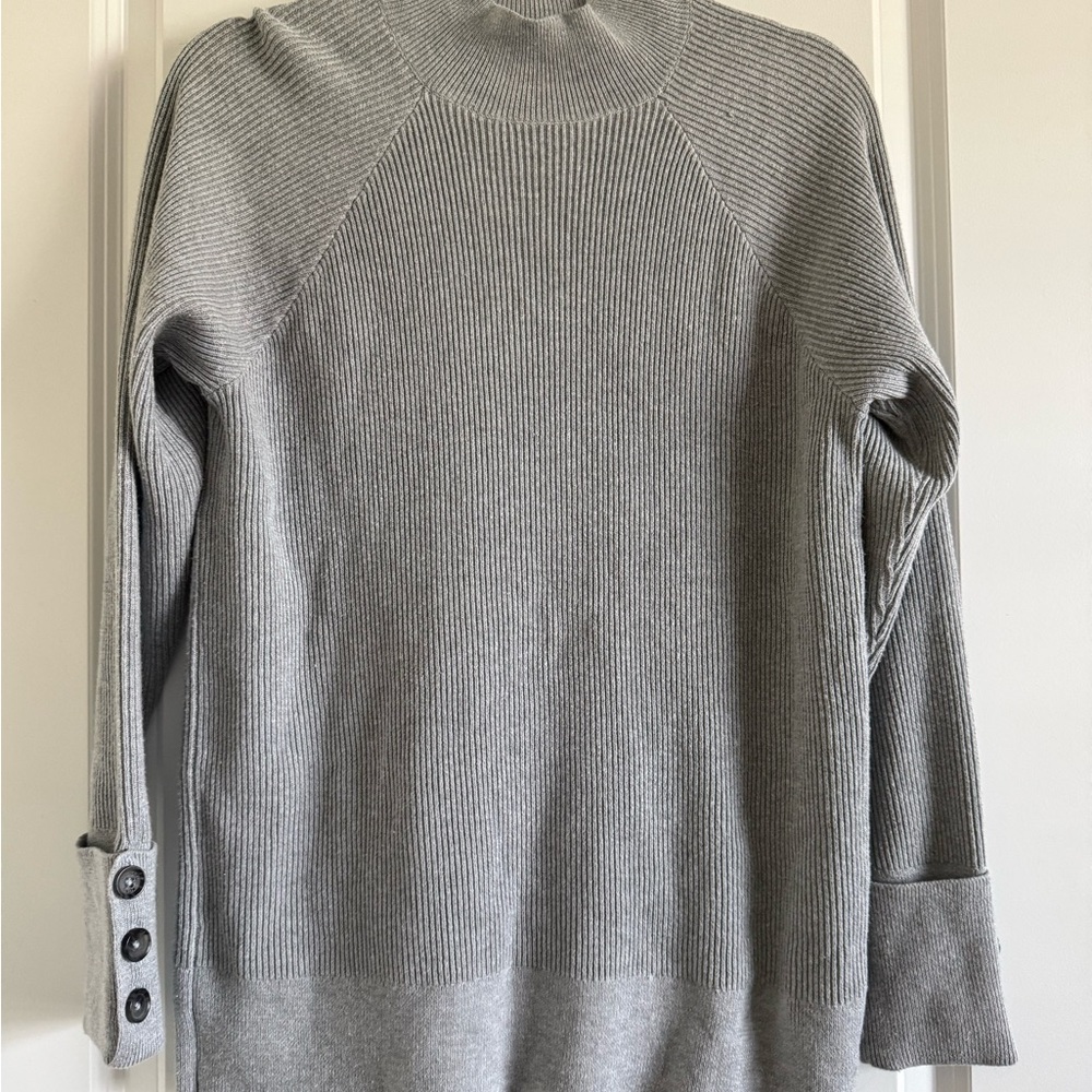 Michael Kors Gray Cowl Neck Sweater